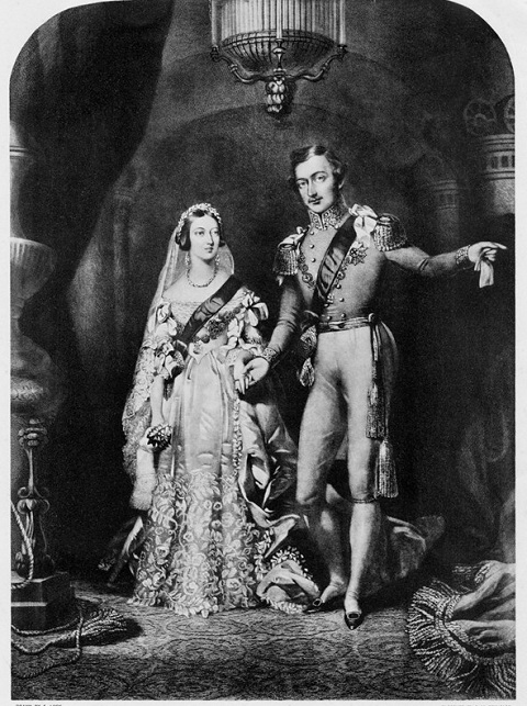 Королева Виктория и Принц Альберт